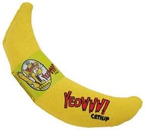 Yeowww! Catnip Toy Variety Pack ? Cigar & Banana & Rainbow ? Made in USA
