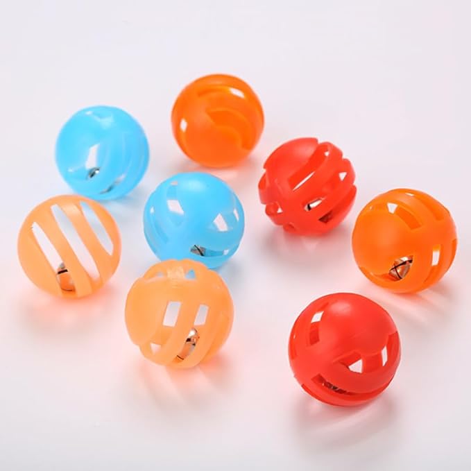 Pcs Cat Ball Toys Pet Bell Toy Cat Bell Ball Pet s s