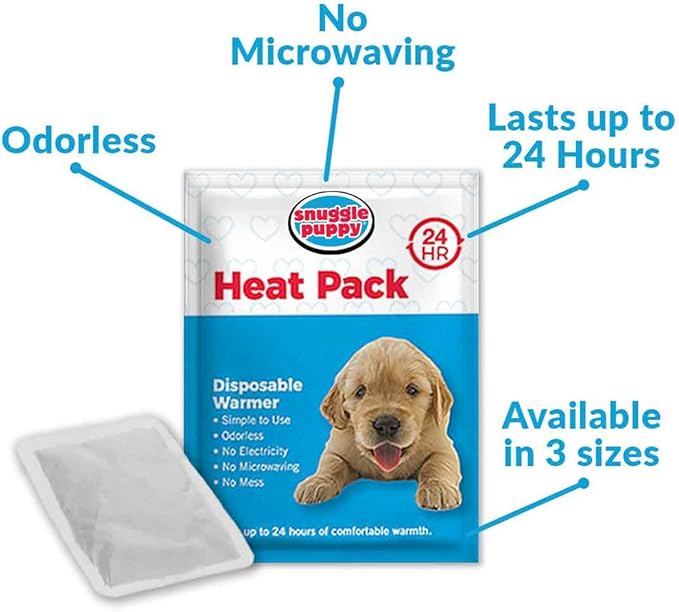 Original Snuggle Puppy Toys - Heartbeat Puppy for Dogs - Pet Anxiety Relief and Calming Aid - Comfort Dog Toys for Behavioral Training