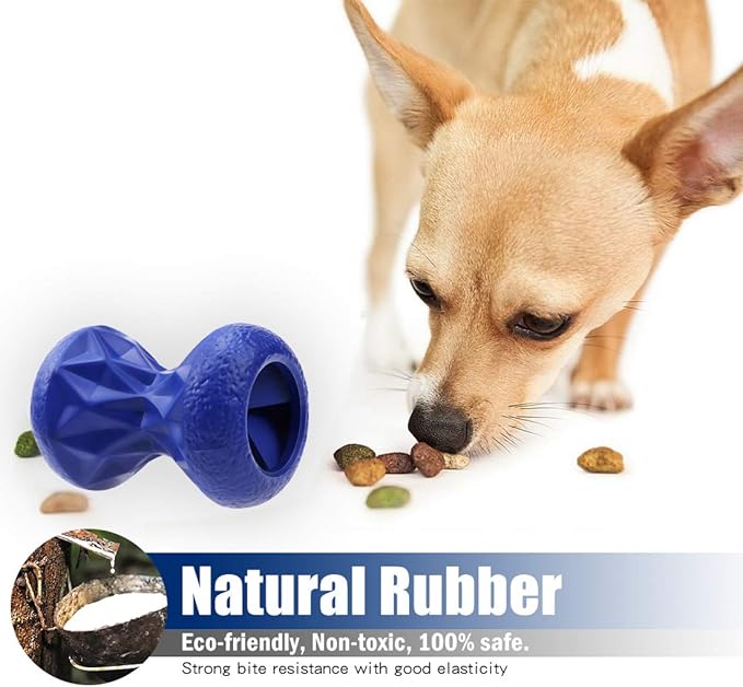 Dog Toys for Aggressive chewers, Indestructible Toy for Small Dogs Interactive Toy Dog chew Toys (Green + Blue)