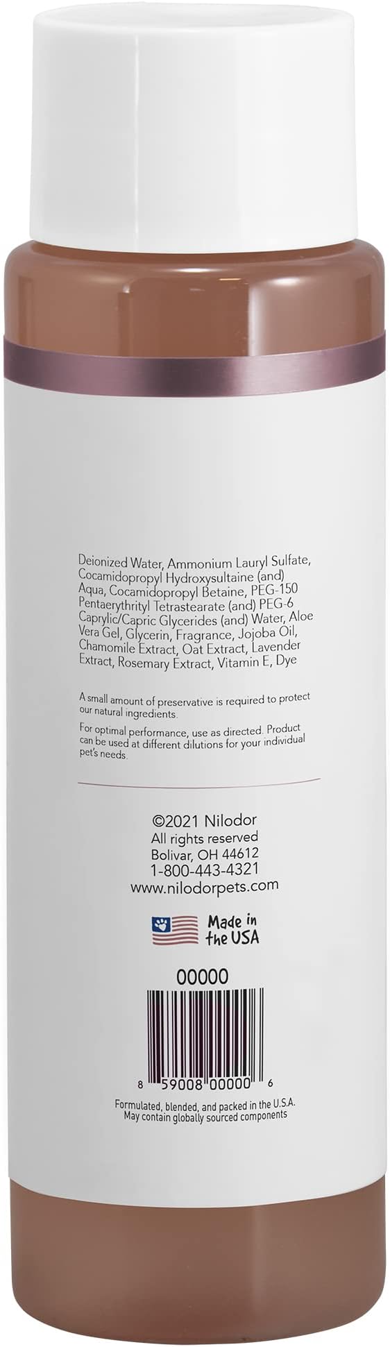Bobbi Panter Dog Shampoo - Made in USA - All Natural Formula for Whitening All Coats, Enhances Shine & Moiturizes - Concentrated 20:1 for Professional Groomers - Peach Scent, 13 Oz (Case of 12)