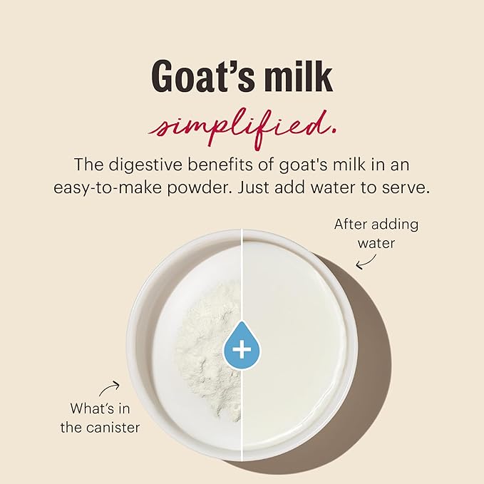 The Honest Kitchen Human Grade Instant Goat's Milk with Probiotics for Dogs and Cats, 5.2 Ounces