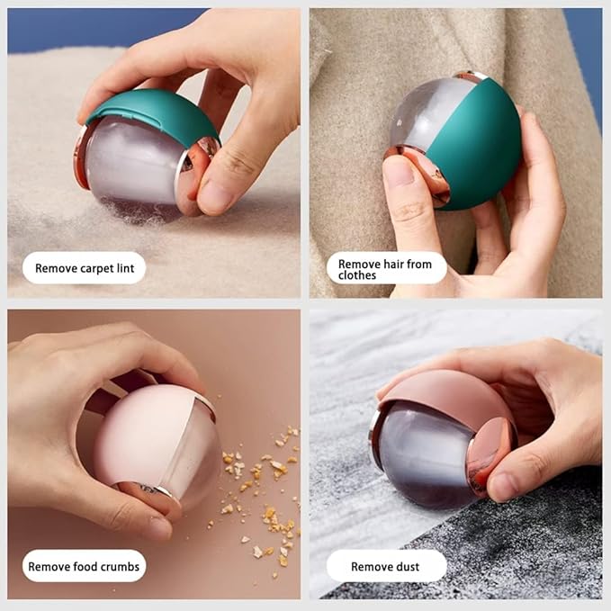 Washable Reusable Gel Lint Roller for Pet Hair, Tecogue Portable Dog Cat Pet Hair Remover for Clothes, Laundries, Sticky Cleaner, Dust Fuzz Fur for Travel Household (Maroon-4pcs)