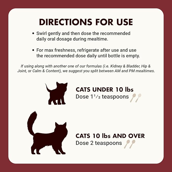 Immune Support for Cats – Daily Formula with Inulin, Beta-Glucan, Vitamin E, Omega-3s, Fermented Yeast & More! - Made for Picky Eaters
