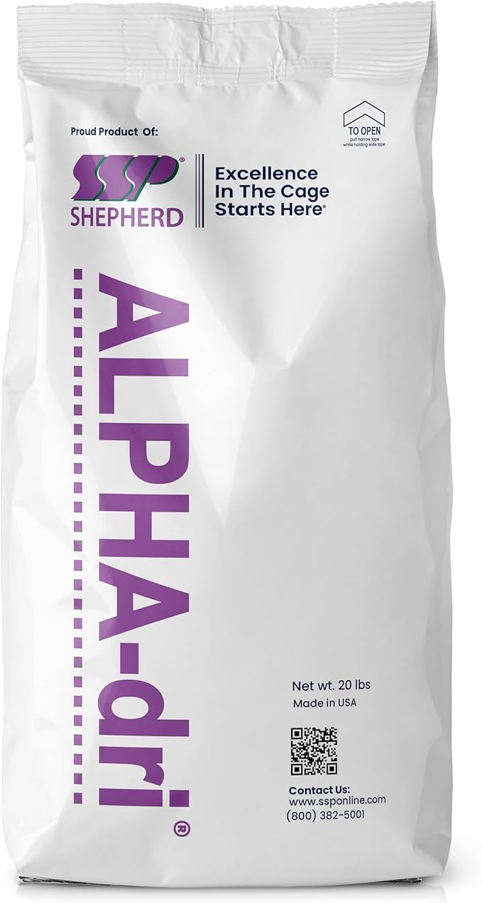 Small Animal Bedding, Paper Bedding for Small Animals, Mouse, Rodent, Rats, Gerbil, Snake, 20 lbs