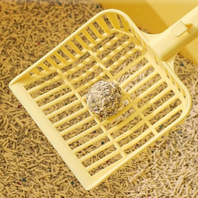 Cat Scooper for Litter Box, Cat Litter Scoop, Kitty Litter Scoop, Cat Poop Collector, All in One Litter Scoop Pet Litter Sifter (Green)