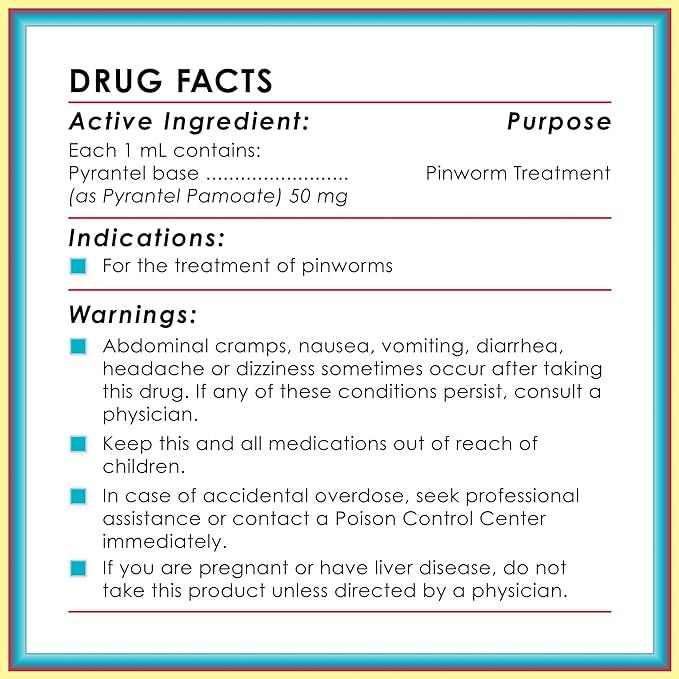 Aurora 50Mg/Ml Oral Pro Pyrantel Pamoate Oral Suspension, 16 Ounce, Vanilla Flavor