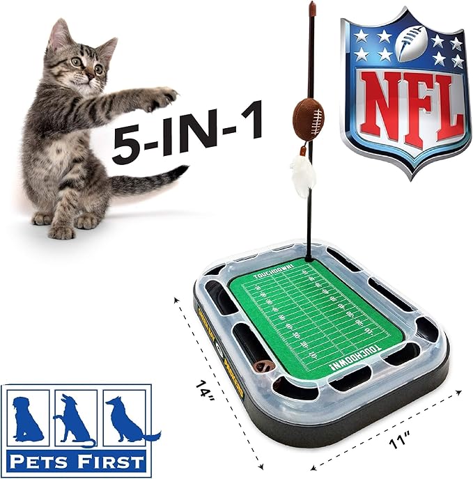 Pets First Green Bay Packers Cat Scratcher