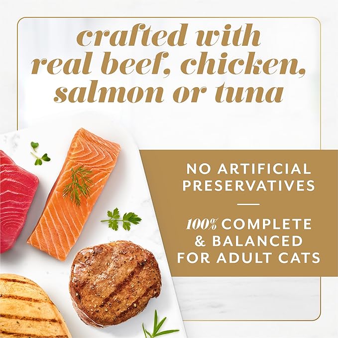 Fancy Feast Gems Pate Cat Food Mousse and a Halo of Savory Gravy Wet Cat Food Variety Pack - (Pack of 12) 4 oz. Boxes