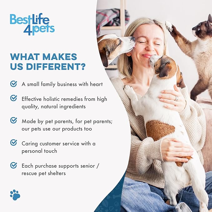 Cat Allergy Relief & Immune Support, Natural Relief for Seasonal Allergies, Itching, Sneezing, Congestion, Runny Nose, and Feline Respiratory Infections, 400 Small Odorless Tasteless Pills