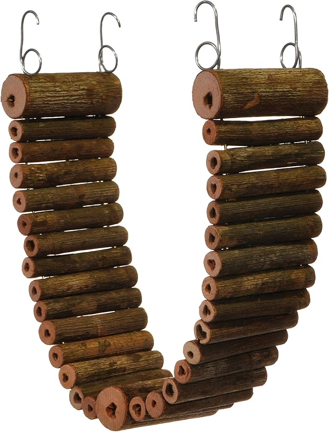Prevue Pet Toy NAT Wonder Walk Bird Ladder, Small (62808)