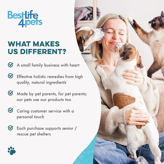 Cat Respiratory Comfort Supplement - Natural Breathe Easy Feline Support for All Seasons, Coughing, Occasional Nasal Stuffiness and Sneezing - 400 Odorless, Easy-to-Administer Tasteless Pills