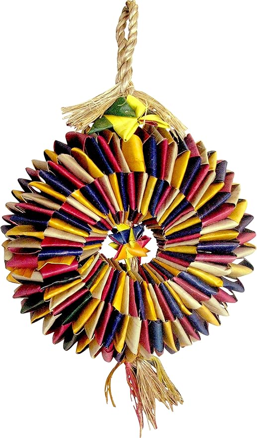 Planet Pleasures Bird Tire Toy, Large