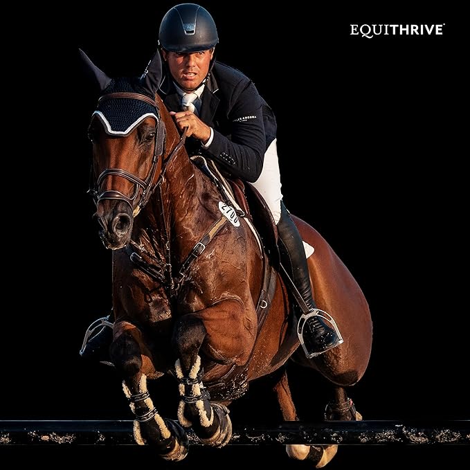 Equithrive Original Joint Supplement Powder with Resveratrol and Hyaluronic Acid for Horses, Equine Care, 2 lbs