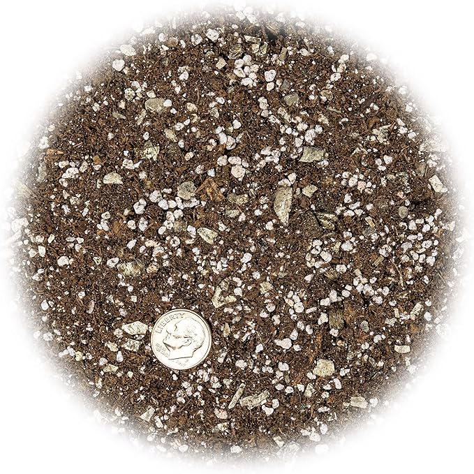 Premium African Violets and Gesneriad Premium Soil Mix by Gardenera - 20 Quart - Horticultural Perlite, Vermiculite, Sphagnum Peat Moss - Made in USA - (4 Bags of 5QT)