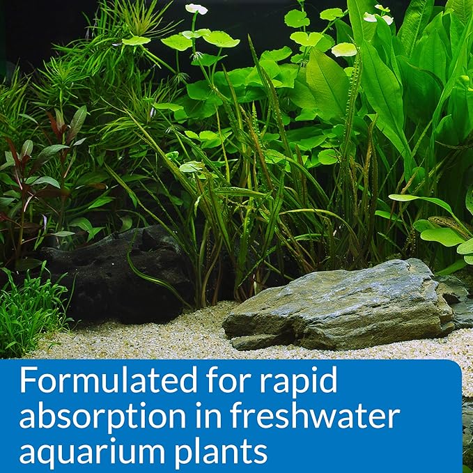API LEAF ZONE Freshwater Aquarium Plant Fertilizer 18-Ounce Bottle White